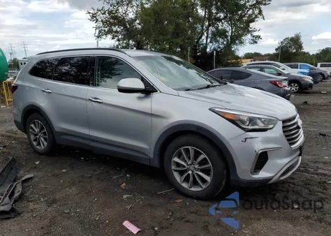 2017 Hyundai Santa Fe Se from USA, damaged, VIN KM8SMDHF7HU217817